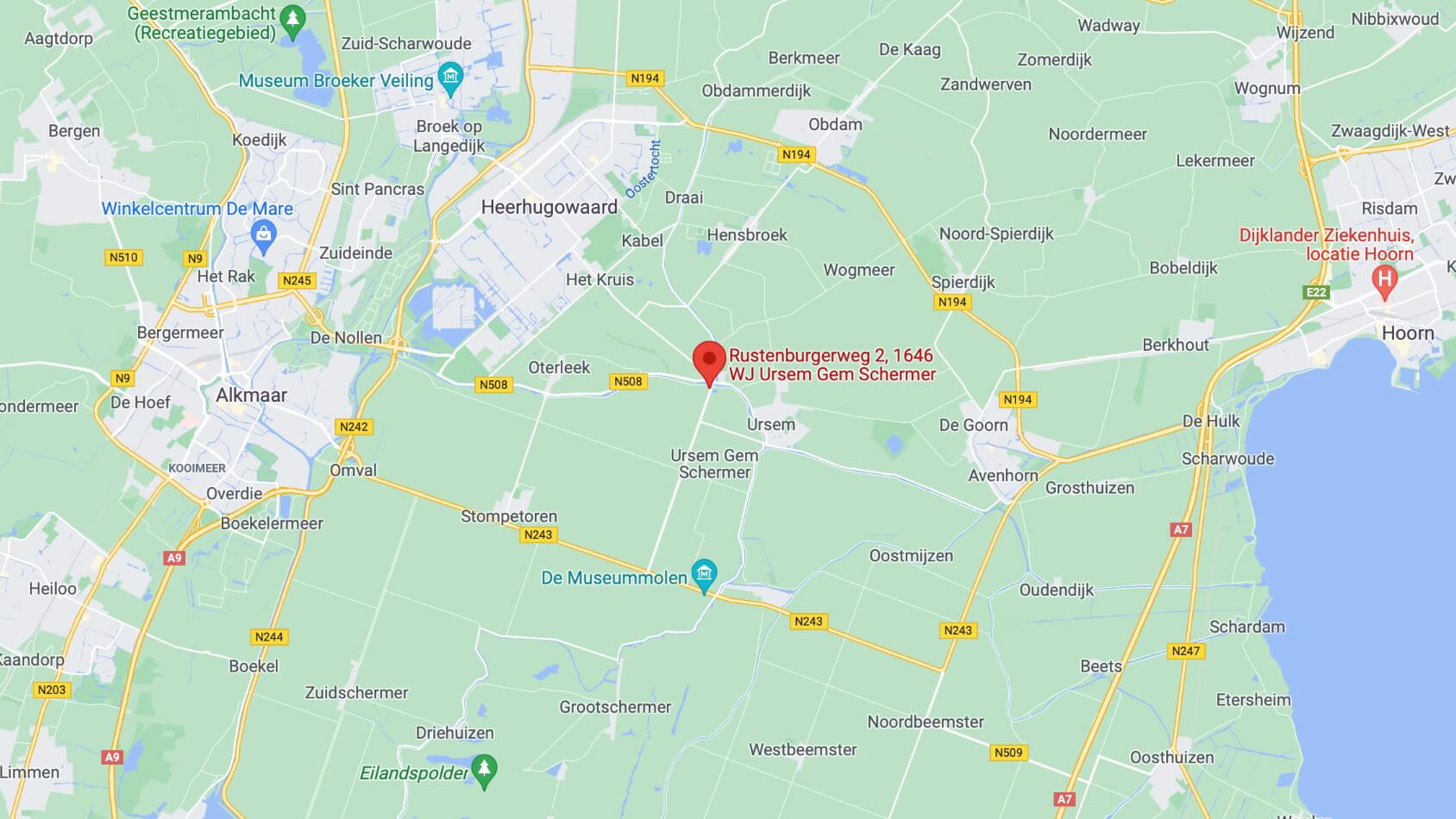 Locatie GoogleMaps