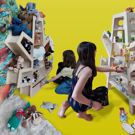 PlayLab is de plek waar kinderen onze meubels en speelgoed testen.